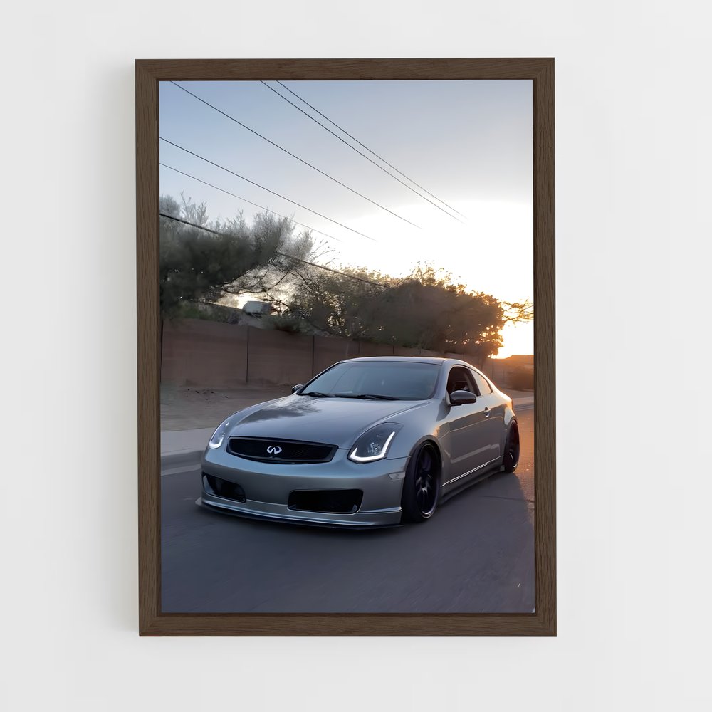 Poster Coupe Route Admirez – affiche Infiniti (vue 5)